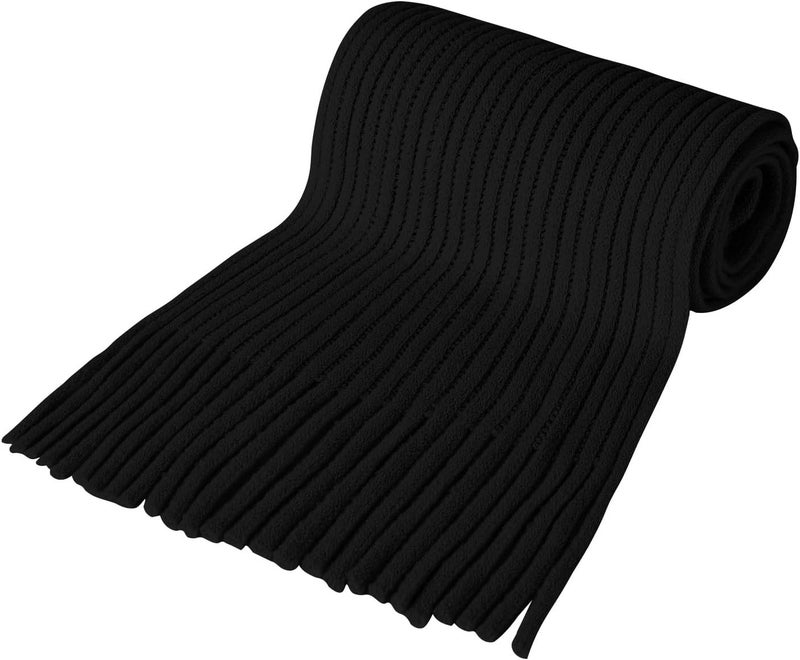 BEARUN Kids Knit Scarf Winter Fashion Solid Color Toddler Baby Scarves Neck Warmer Tassel Scarf for Boys Girls - Image 3